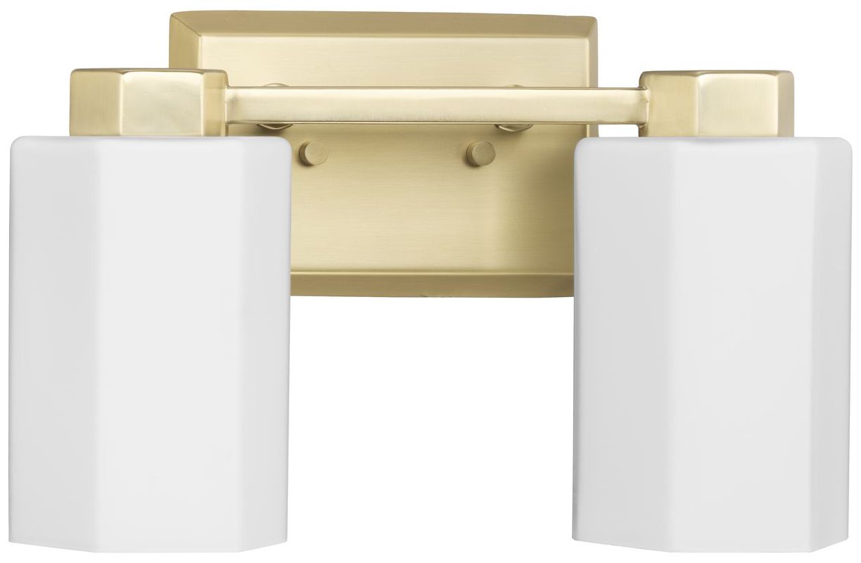 Estrada Collection Two-Light Contemporary Bath & Vanity Light