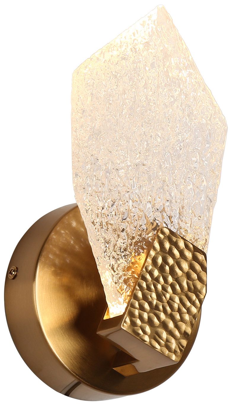 Esworlo 1-Light LED Brass Resin Wall Sconces - Made to Order