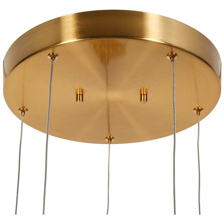 Image 3 Esworlo 5-Light LED Resin Island Pendant Light more views