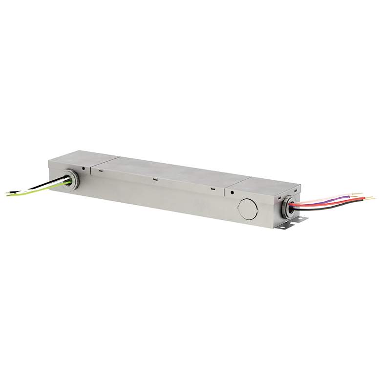 Image 1 ET2 24V 96 Watt Remote Install Hard-Wired Driver Brushed Aluminum