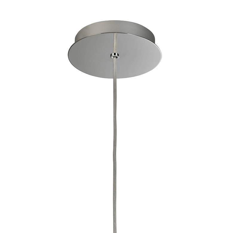 Image 5 ET2 5 1/2 inch Wide Clear Cylinder and Frosted Glass Modern Pendant Light more views