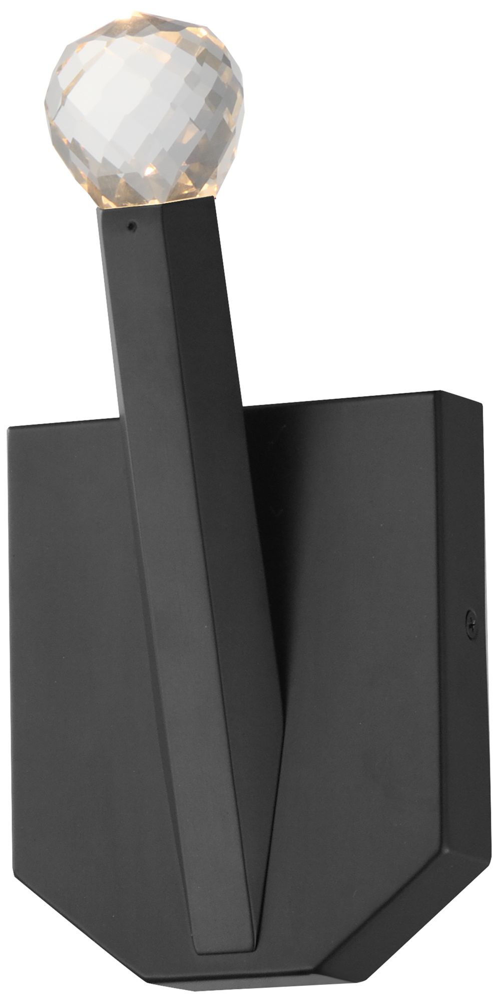 Image 2 ET2 Allumettes 10" Black 1-Light LED Wall Sconce