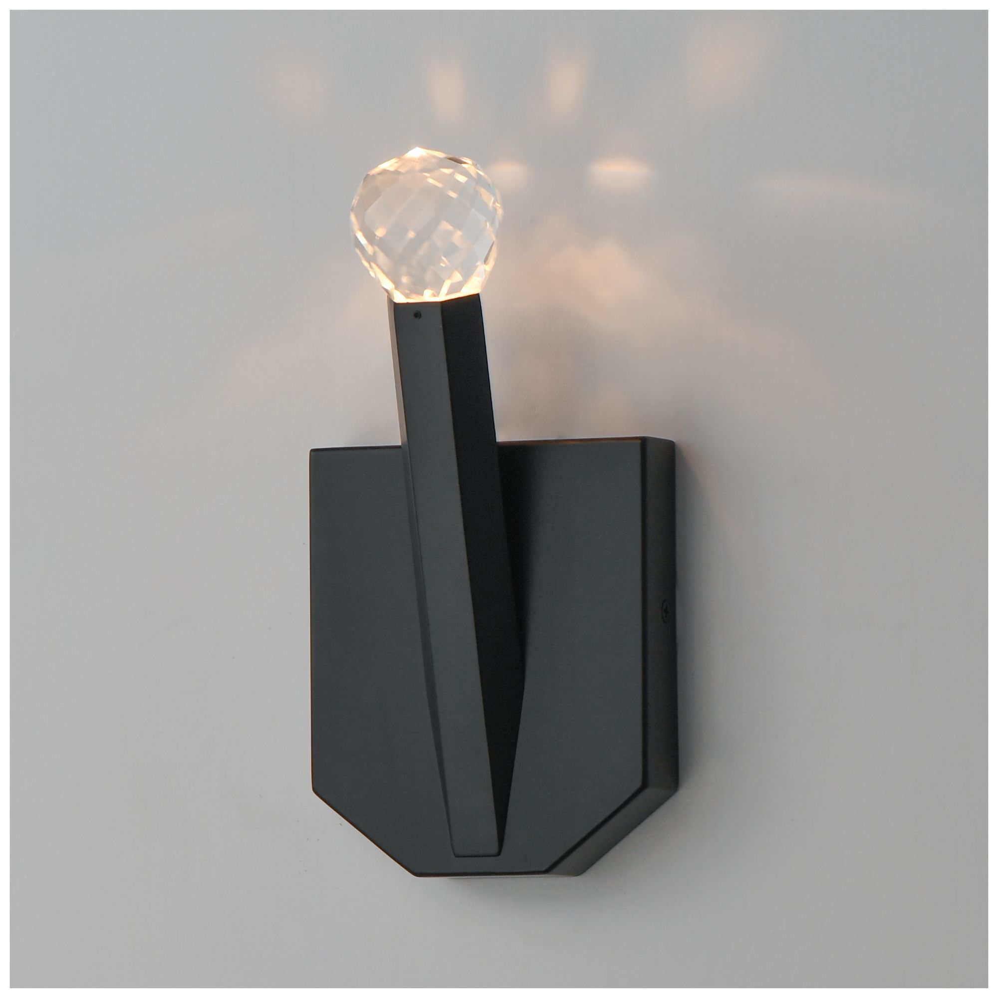 Image 4 ET2 Allumettes 10" Black 1-Light LED Wall Sconce more views