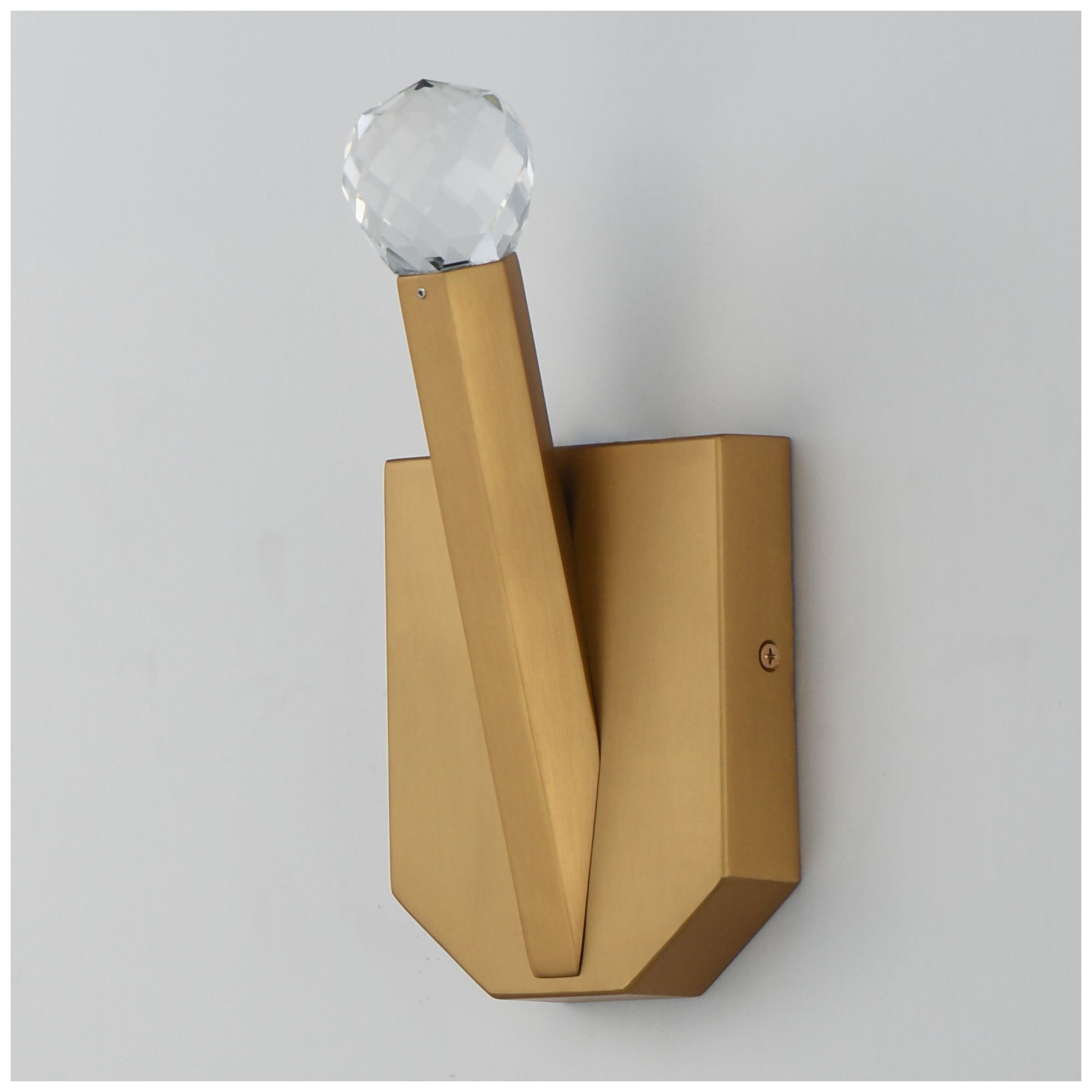 Image 4 ET2 Allumettes 10" Gold 1-Light LED Wall Sconce more views