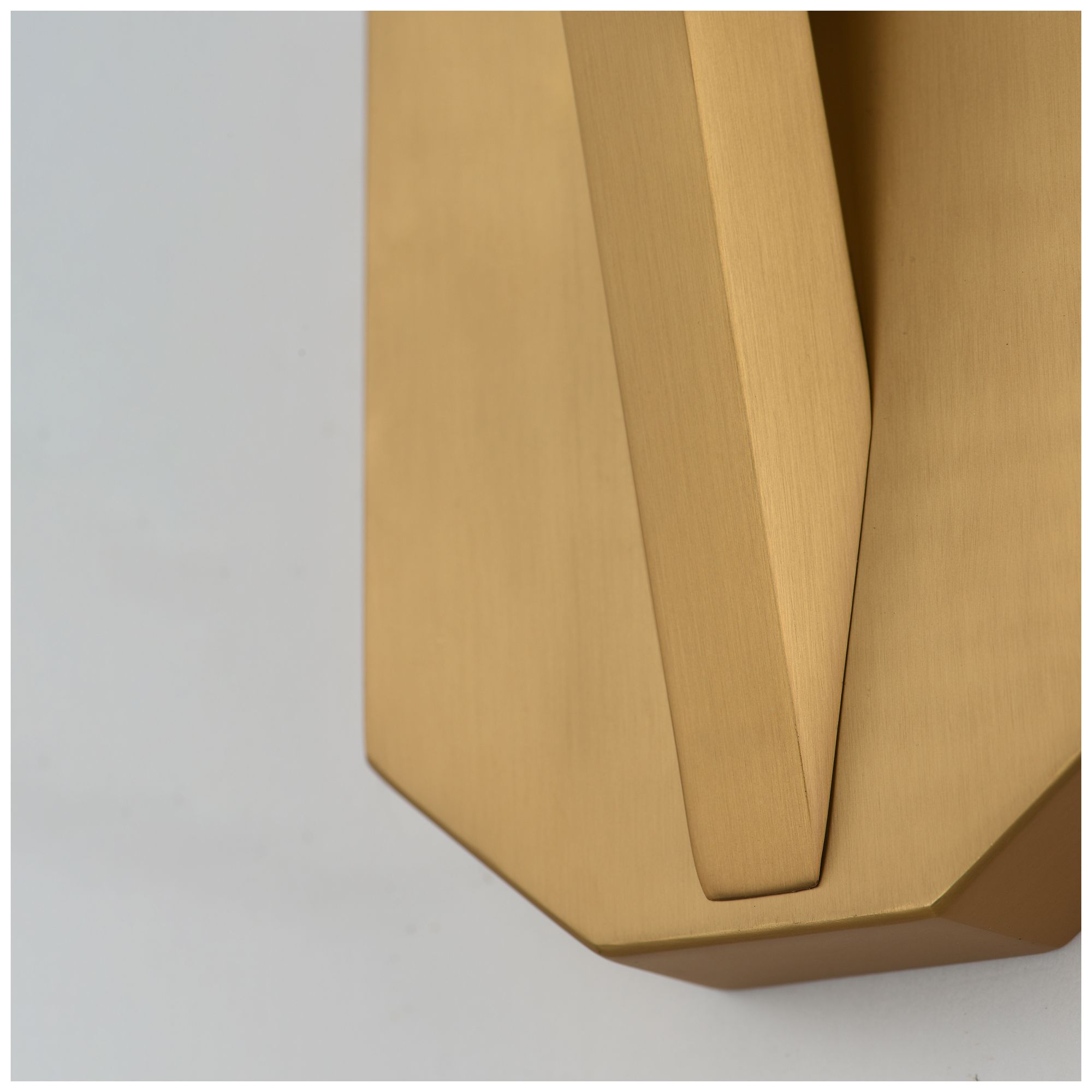 Image 6 ET2 Allumettes 10" Gold 1-Light LED Wall Sconce more views