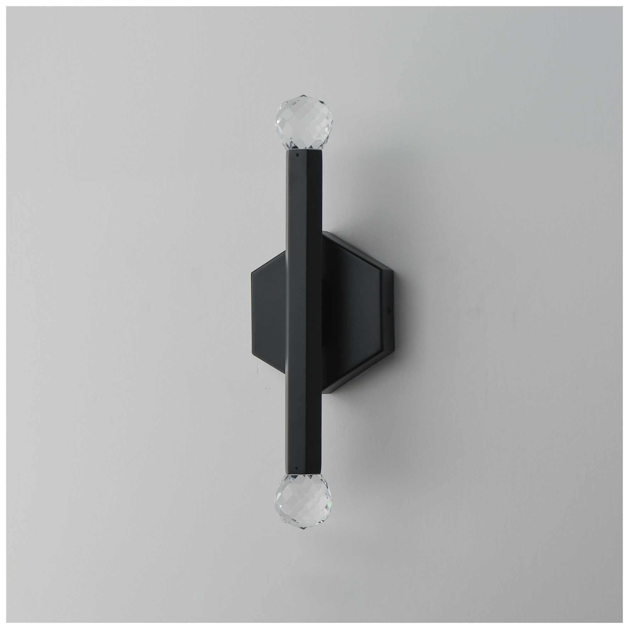Image 4 ET2 Allumettes 15 3/4" Black 2-Light LED Wall Sconce more views