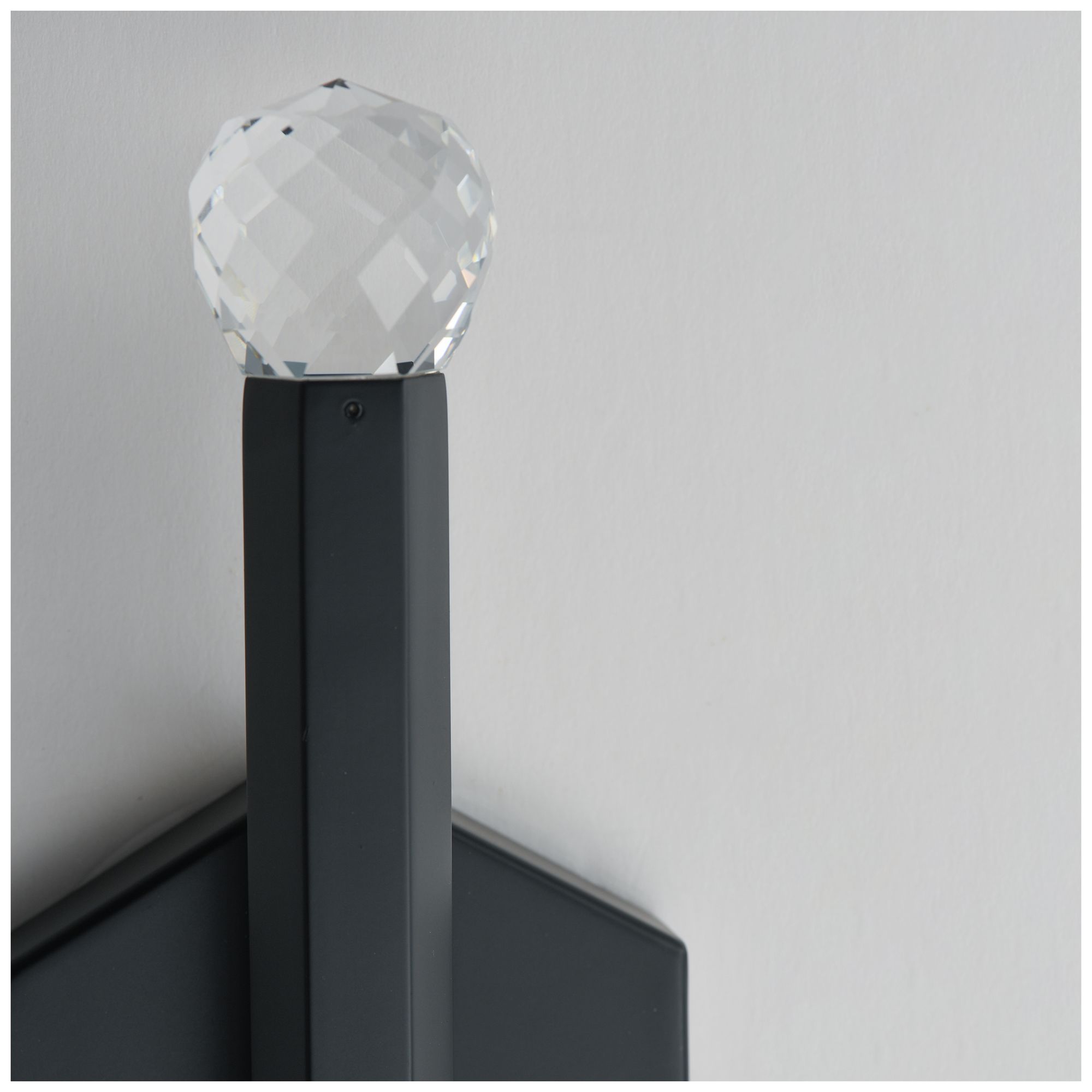 Image 6 ET2 Allumettes 15 3/4" Black 2-Light LED Wall Sconce more views