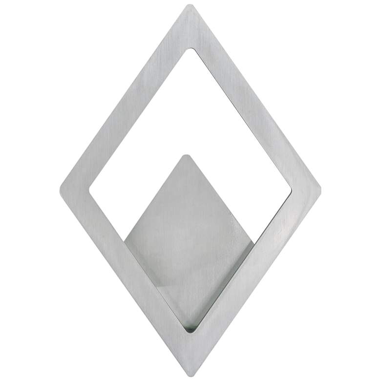 Image 1 ET2 Alumilux 14 1/4"H Satin Aluminum LED Outdoor Wall Light