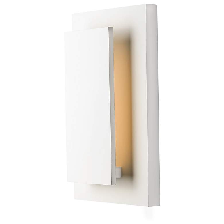 Image 1 ET2 Alumilux 14" High White LED Outdoor Wall Light