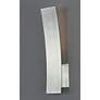 2_ET2 Alumilux 16" High Satin Aluminum LED Curved Sconce more views