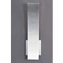 3_ET2 Alumilux 16" High Satin Aluminum LED Curved Sconce more views