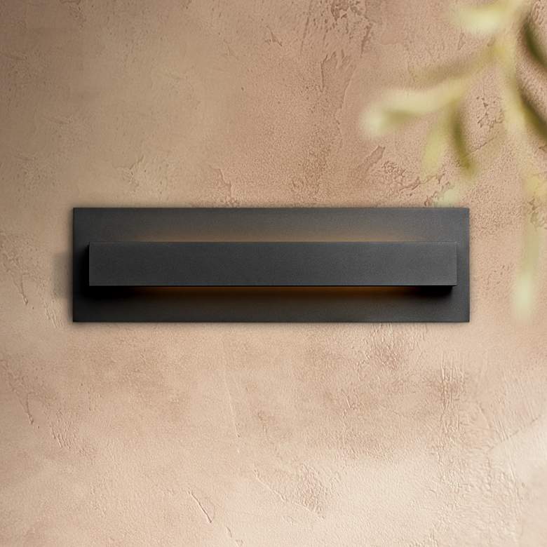 Image 1 ET2 Alumilux 18" High Bronze LED Outdoor Wall Light