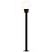 ET2 Alumilux 23 3/4" High Black LED Bollard Pathway Light