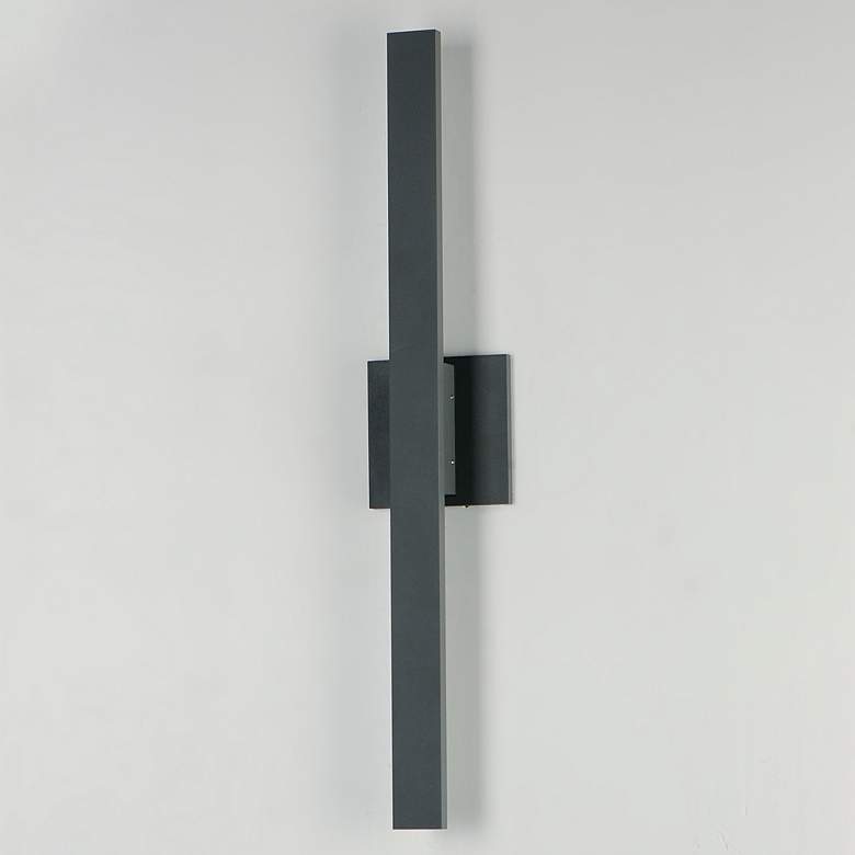 Image 2 ET2 Alumilux 24" High Bronze LED Outdoor Wall Light more views