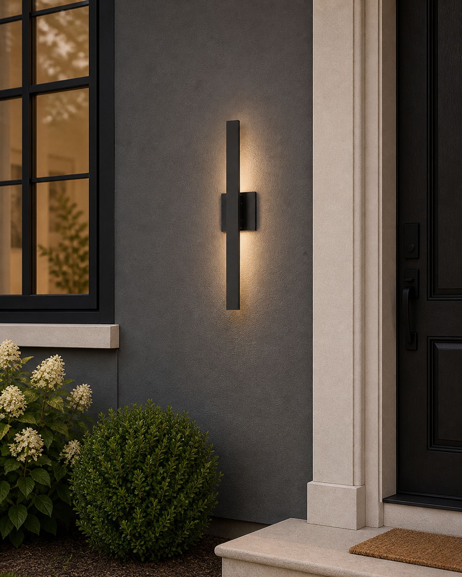 ET2 Alumilux 24" High Bronze LED Outdoor Wall Light