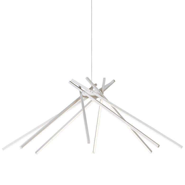 Image 1 ET2 Alumilux 44 3/4" Wide White LED Pendant Light