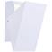 ET2 Alumilux 5 1/4" High White Tilt Small LED Outdoor Sconce