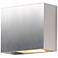 ET2 Alumilux 6" High Satin Aluminum LED Outdoor Wall Light