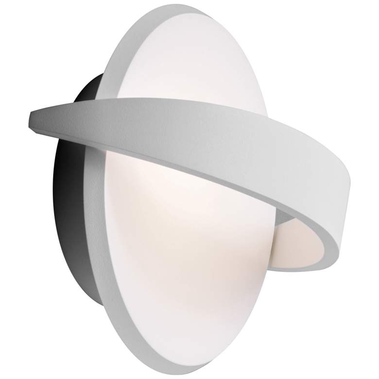 Image 1 ET2 Alumilux 7 1/2" High White LED Outdoor Wall Light