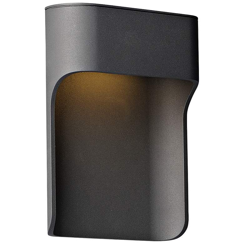 Image 1 ET2 Alumilux 7 3/4" High Bronze LED Outdoor Wall Light