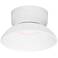 ET2 Alumilux 7 3/4"W White LED Outdoor Ceiling/Wall Light