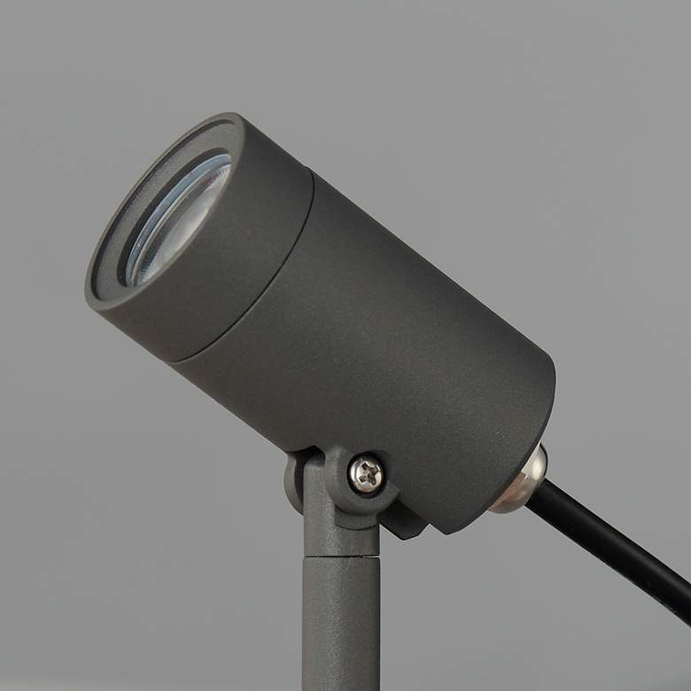 Image 4 ET2 Alumilux 8 1/2" High Bronze Finish LED Landscape Spot Light more views