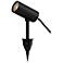 ET2 Alumilux 8 1/4" High Black LED Spot 8W Pathway Light