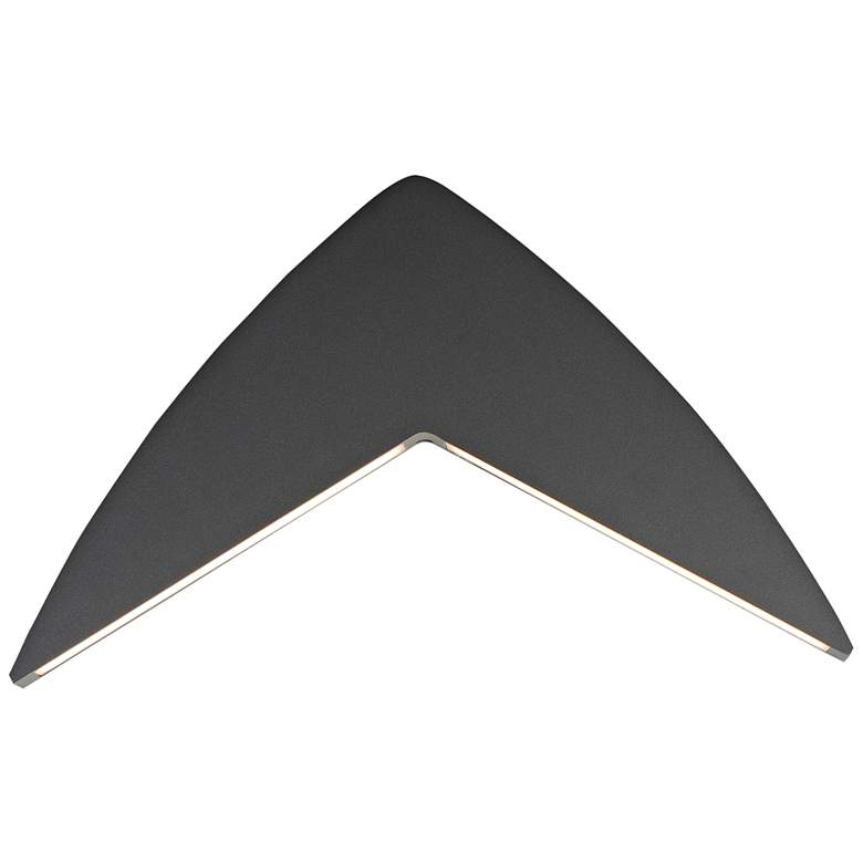 Image 1 ET2 Alumilux 9 1/4" High Bronze LED Outdoor Wall Light