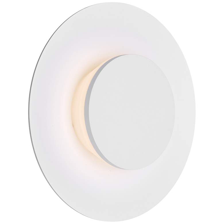 Image 1 ET2 Alumilux 9" High White LED Outdoor Wall Light