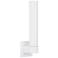 ET2 Alumilux AL 15 1/4"H Cylindrical White LED Wall Sconce
