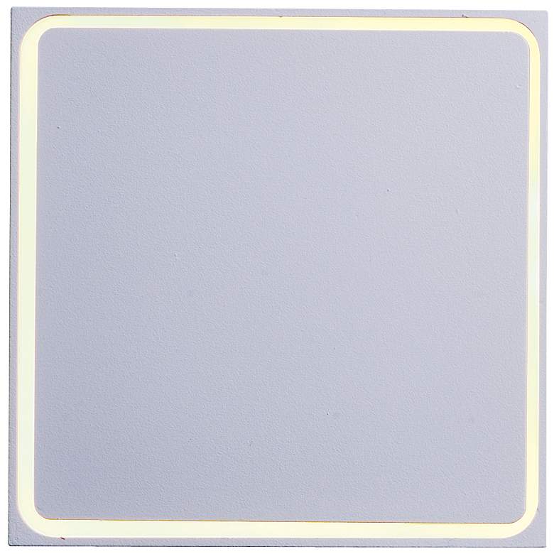 Image 2 ET2 Alumilux AL 4 1/2" High White LED Outdoor Wall Light