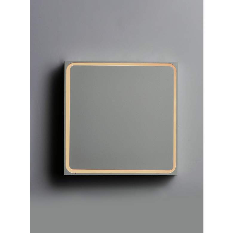 Image 3 ET2 Alumilux AL 4 1/2" High White LED Outdoor Wall Light more views
