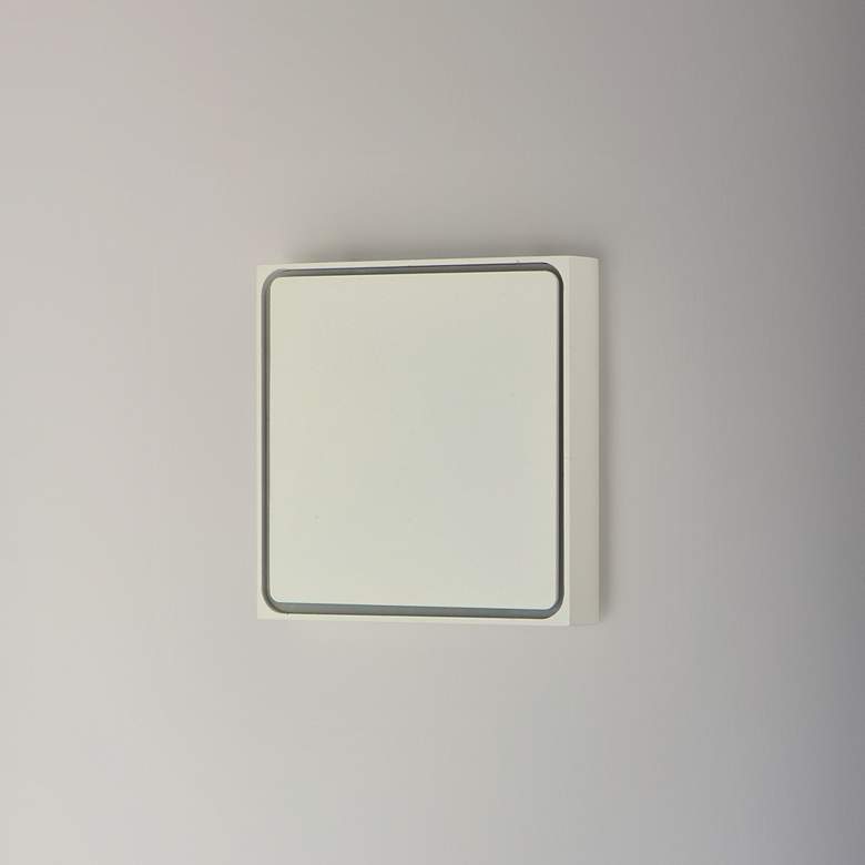 Image 4 ET2 Alumilux AL 4 1/2" High White LED Outdoor Wall Light more views