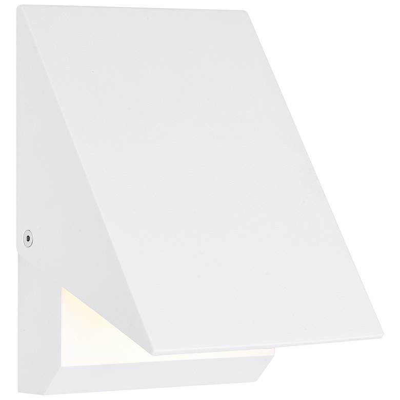 Image 1 ET2 Alumilux AL 7" High White LED Outdoor Wall Light