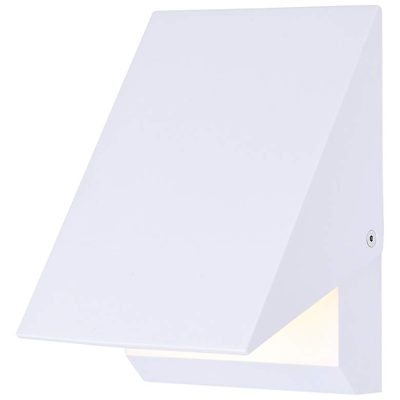 Image 2 ET2 Alumilux AL 7" High White LED Outdoor Wall Light