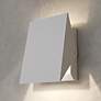 1_ET2 Alumilux AL 7" High White LED Outdoor Wall Light