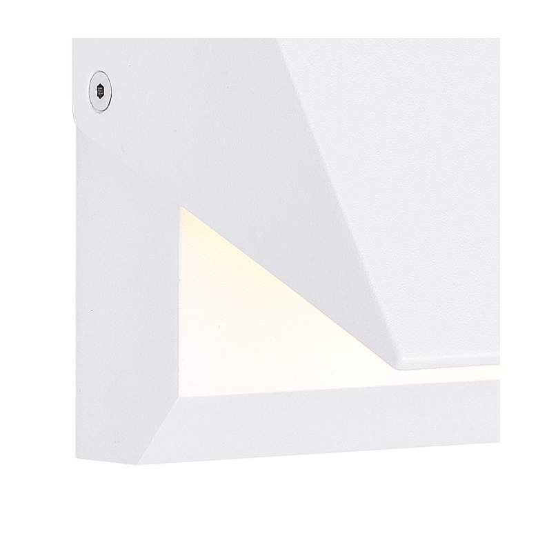 Image 2 ET2 Alumilux AL 7" High White LED Outdoor Wall Light more views