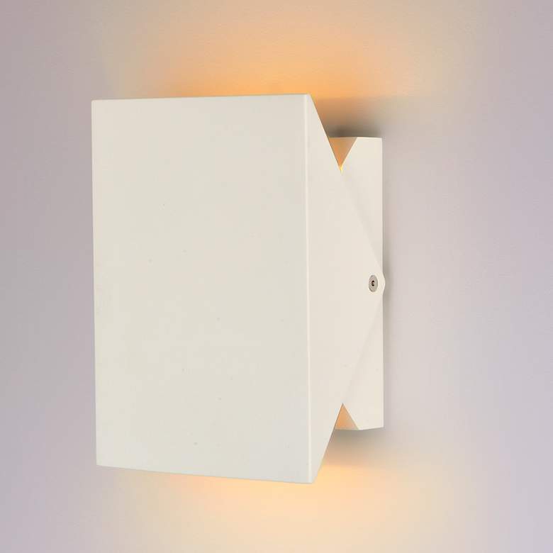 Image 7 ET2 Alumilux AL 7" High White LED Outdoor Wall Light more views