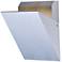ET2 Alumilux AL 7"H Satin Aluminum LED Outdoor Wall Light