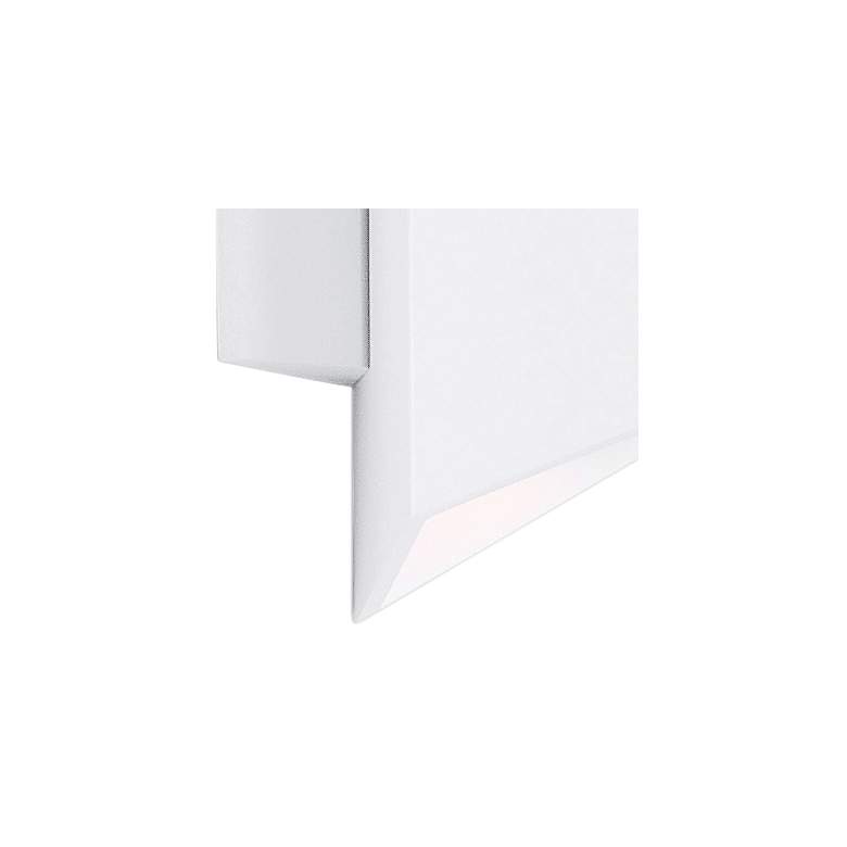 Image 2 ET2 Alumilux AL 8 1/2" High White LED Outdoor Wall Light more views