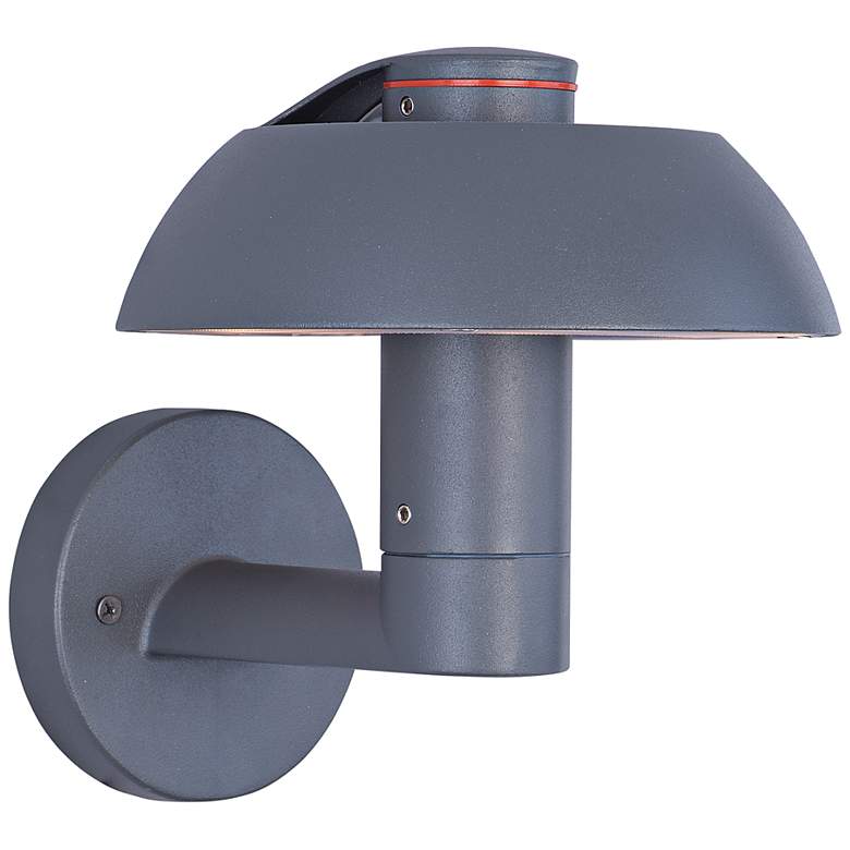 Image 1 ET2 Alumilux DC 8 inch High Dark Gray LED Outdoor Wall Light