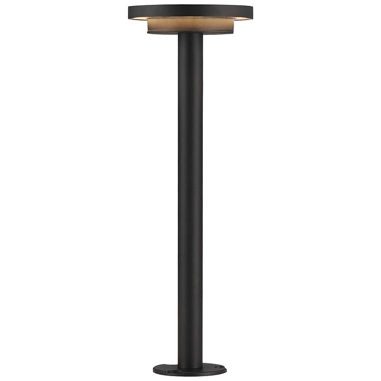 Image 1 ET2 Alumilux: Landscape 17 1/4" High Black Dish Light