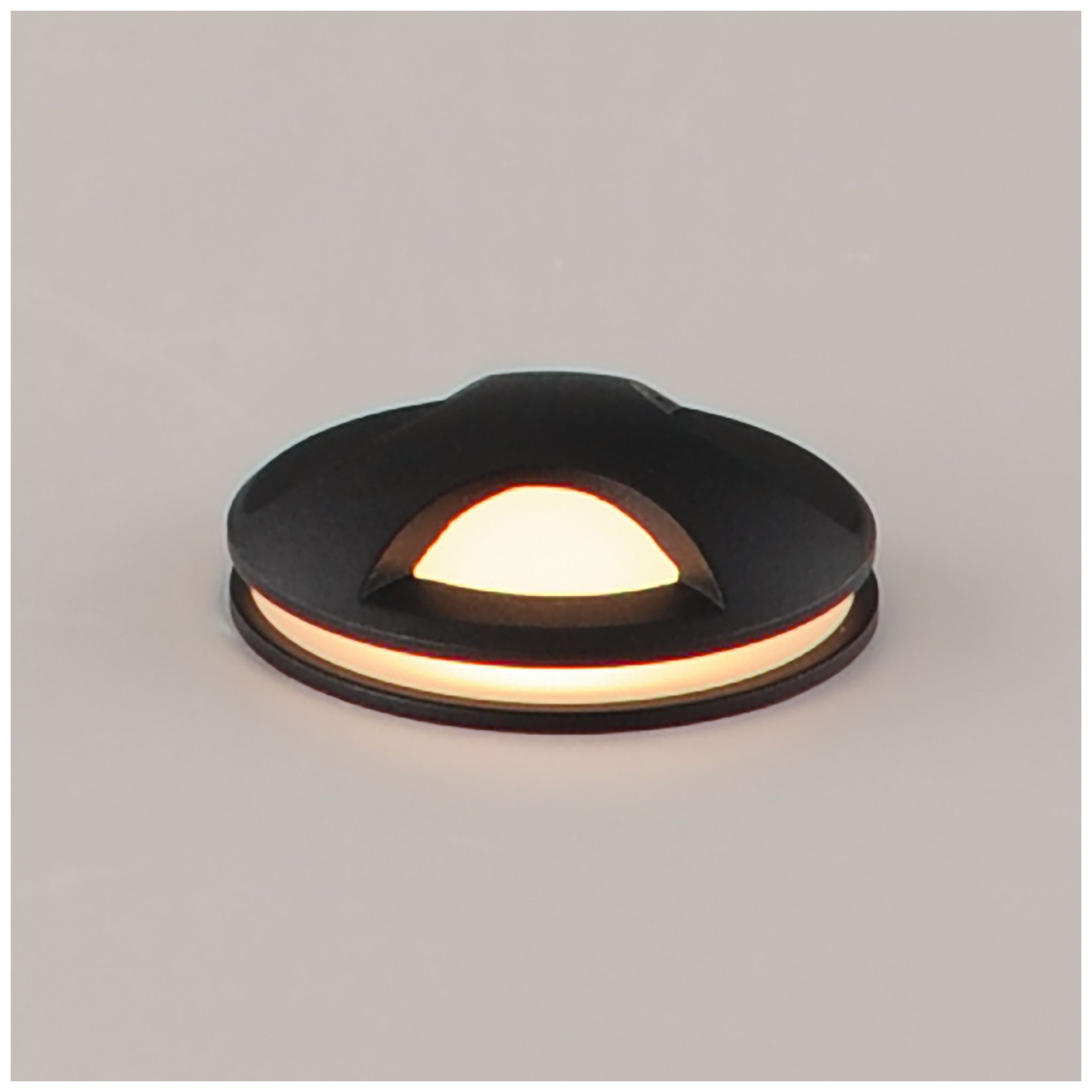 Image 5 ET2 Alumilux Landscape 2" Black Round 12V 3W In-Ground Light more views