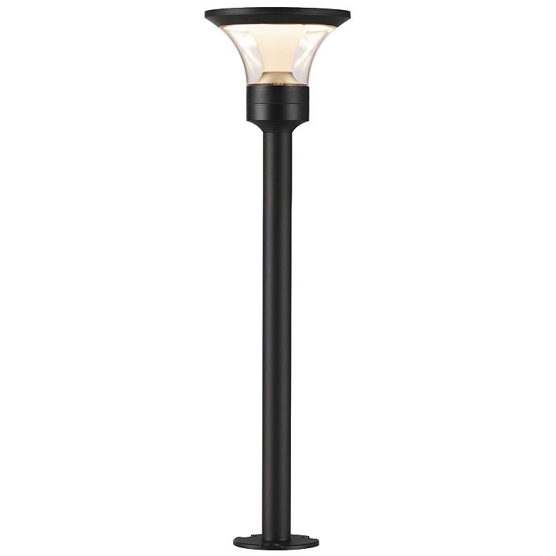 Image 1 ET2 Alumilux: Landscape 20 3/4" High Black Fountainhead Light