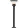 ET2 Alumilux: Landscape 20 3/4" High Black Fountainhead Light