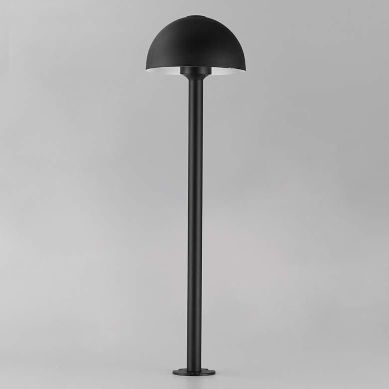 Image 3 ET2 Alumilux: Landscape 21 1/4" High Black Dome Light more views