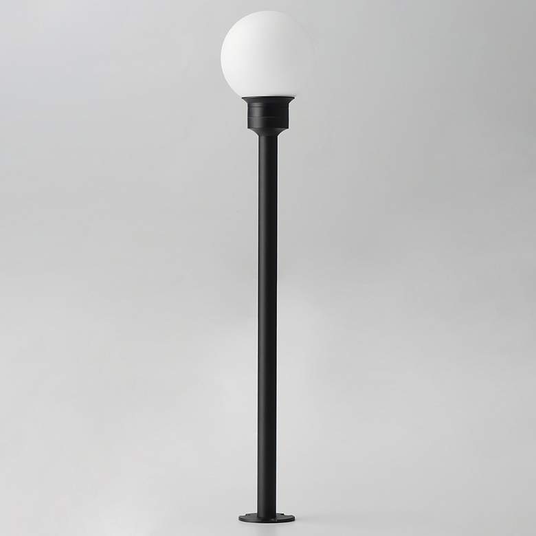 Image 2 ET2 Alumilux: Landscape 23 3/4" Black Globe Light more views