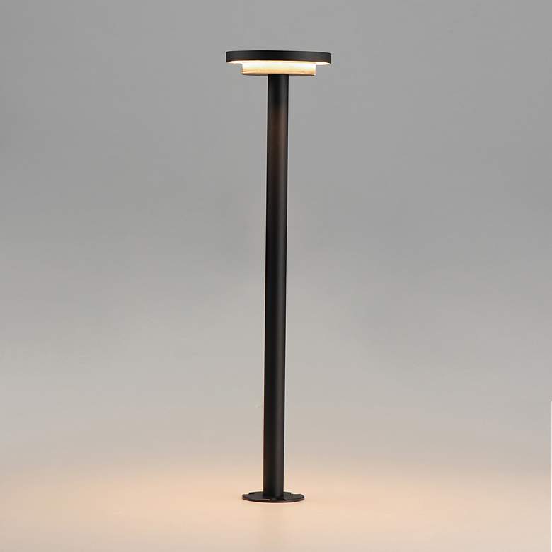 Image 3 ET2 Alumilux: Landscape 25" High Black Dish Light more views