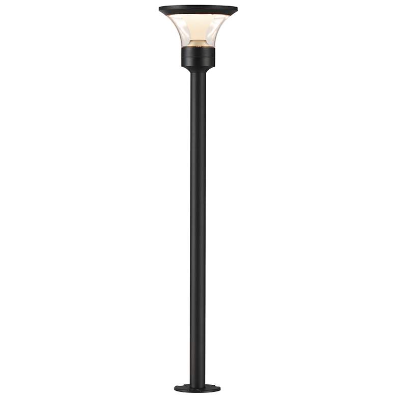 Image 1 ET2 Alumilux: Landscape 28 3/4" High Black Fountainhead Light