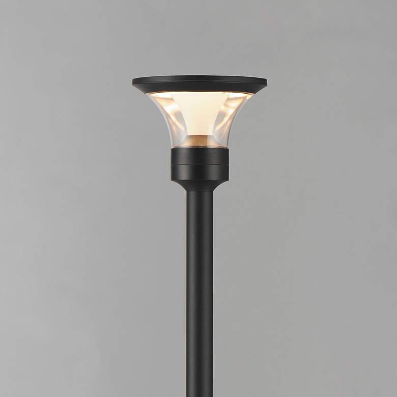 Image 4 ET2 Alumilux: Landscape 28 3/4" High Black Fountainhead Light more views